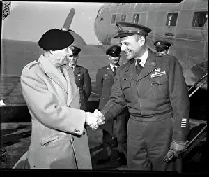 Field Marshal Montgomery and Lt-Gen. Ridgeway