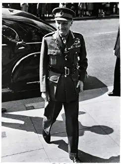 Marshal Prints: Field Marshal Montgomery, Walking