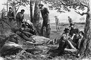 Illness Prints: Field Surgery, Christian Commission;Civil