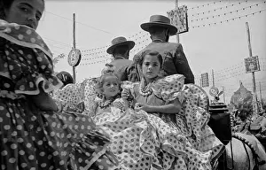 Parades And Processions Prints: Fiesta Children