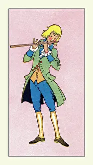 Flute Prints: Fife Player