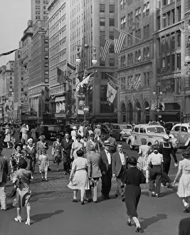Stars And Stripes Prints: Fifth Avenue