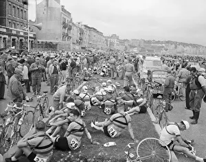 Bicycling Prints: Fifth Lap of the 1953 Tour de France