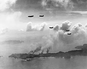 Fighter Jets Dropping Bombs