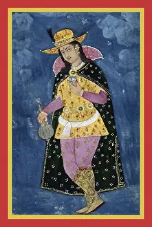 Ceramic Prints: Figure in European dress