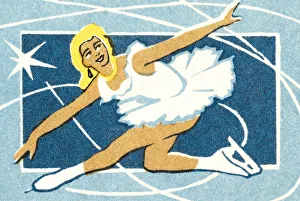 Images Dated 13th October 2003: Figure skater