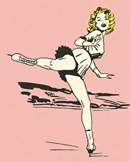 Perform Prints: Figure Skater