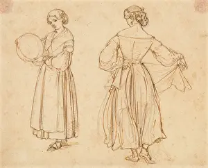 Typical Prints: Figure Study For Dancing Roman Woman
