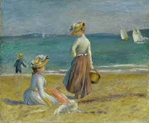 Post Impressionist Prints: Figures On The Beach