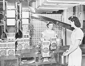 Filling Prints: Filling Ritz Boxes At Nabisco Bakery
