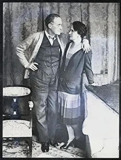 Stockholm Prints: Film Conductor And Wife Embracing, Fullle