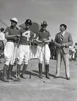 Film Notables Attending Polo Match