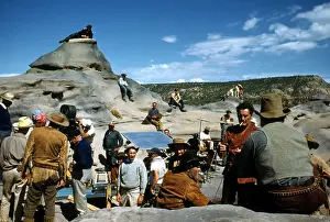 Filming Rocky Mountain on location