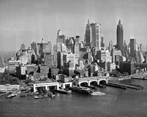 East River Collection: Financial District Cityscape