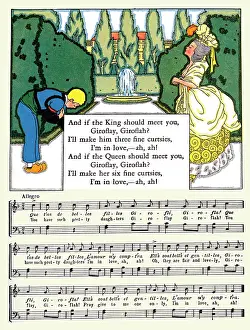 Gardens Prints: Fine Curtsies