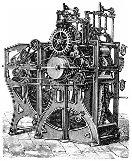 Finishing machine, roller fulling machine