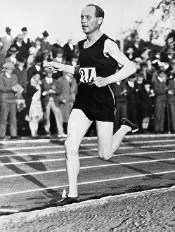 Finnish Olympic Runner Paavo Nurmi