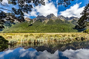 Images Dated 9th January 2016: Fiordland National Park - The Mirror Lake