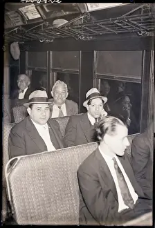 Criminal Prints: Fiore and Edward Grimaldi on Train