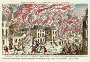 Flames Prints: The Fire of 1776