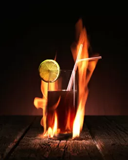 Images Dated 2nd November 2012: Fire Drinks