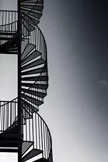 Spiral Stair Abstracts Gallery: Fire Escape