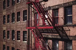 New York's Iconic Fire Escapes Collection: Fire escape
