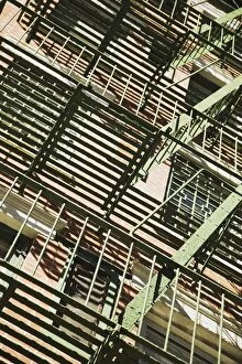 Images Dated 7th April 2019: Fire Escape On A Building