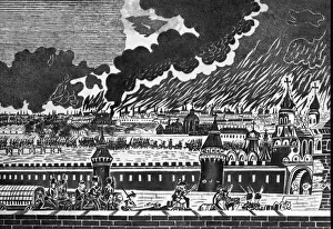 Fire Of Moscow, 1812