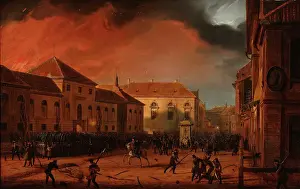 1831 Prints: Fire Of The Warsaw Arsenal