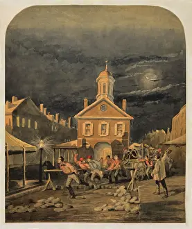 Pumper Prints: Firehouse scene