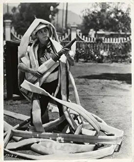 Fire Hose Prints: Fireman Tangled up by a Hose