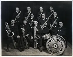 Saxophone Prints: Fireman'S Saxophone Band