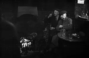 Fireplace Prints: Fireside Drink