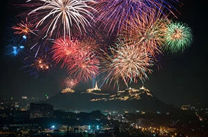 Images Dated 23rd January 2015: Firework khao wang festival