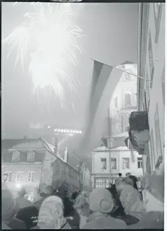 Fireworks Lighting up the Sky