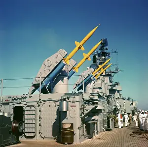 Firing of Missiles from Ship