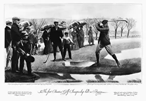 Yonkers Prints: First Amateur Golf Championship in America