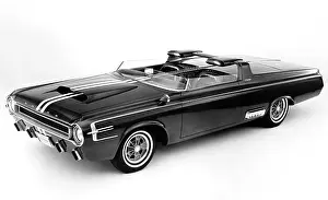 Prints of The Chrysler Corporation's first Dodge Charger was a concept car in 1964, Detroit, Michigan, 1964. (Photo by Underwood Archives/Getty Images) Timeless Moments: A Visual Journey Through History’s Defining Images: First Dodge Charger