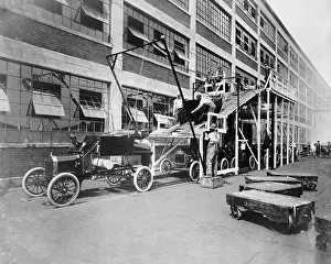 Assembling Prints: First Ford Mass Production Assembly Line