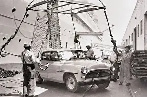 Wharf Prints: First Japanese Export Automobile