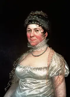 Socialite Prints: First Lady Dolley Madison by Rembrandt Peale