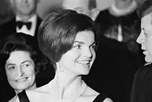 First Lady Jackie Kennedy at State Dinner