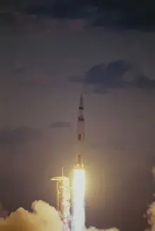 Huty34490 Prints: First Launch Of Saturn V