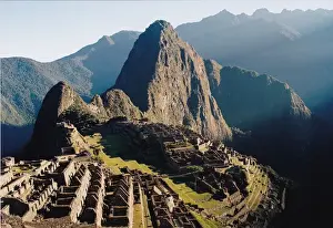 First light on Machu Picchu