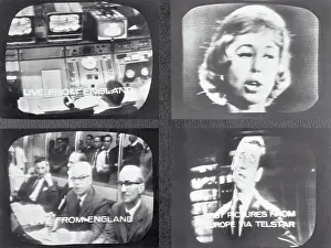 Broadcasting Studio Prints: First Live Television Broadcast from Europe