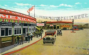 Lane Prints: First And Main Streets