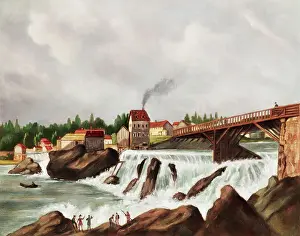 Pawtucket Prints: First Mechanical Cotton Mill in America