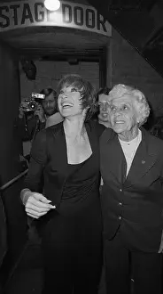 Former First Mother Lillian Carter Embracing Actress Shirley MacLaine