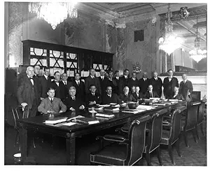 Prints of First progressive meeting of the People's Legislative service was held in Senate Office Building in Washington, DC, 12/1/22. (Photo by Frederic Lewis/Getty Images) Urban Echoes of America’s Golden Age: First progressive meeting Of The People's Legislative Service In Senate Office Building In Washington